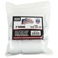 Pro-Shot Products PRO2-500 Patch for Rifles and Handguns - 2 inch, 500 Count