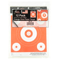 Pro-Shot Products Bullseye Target 6-inch Day Glow Orange - Pack of 12