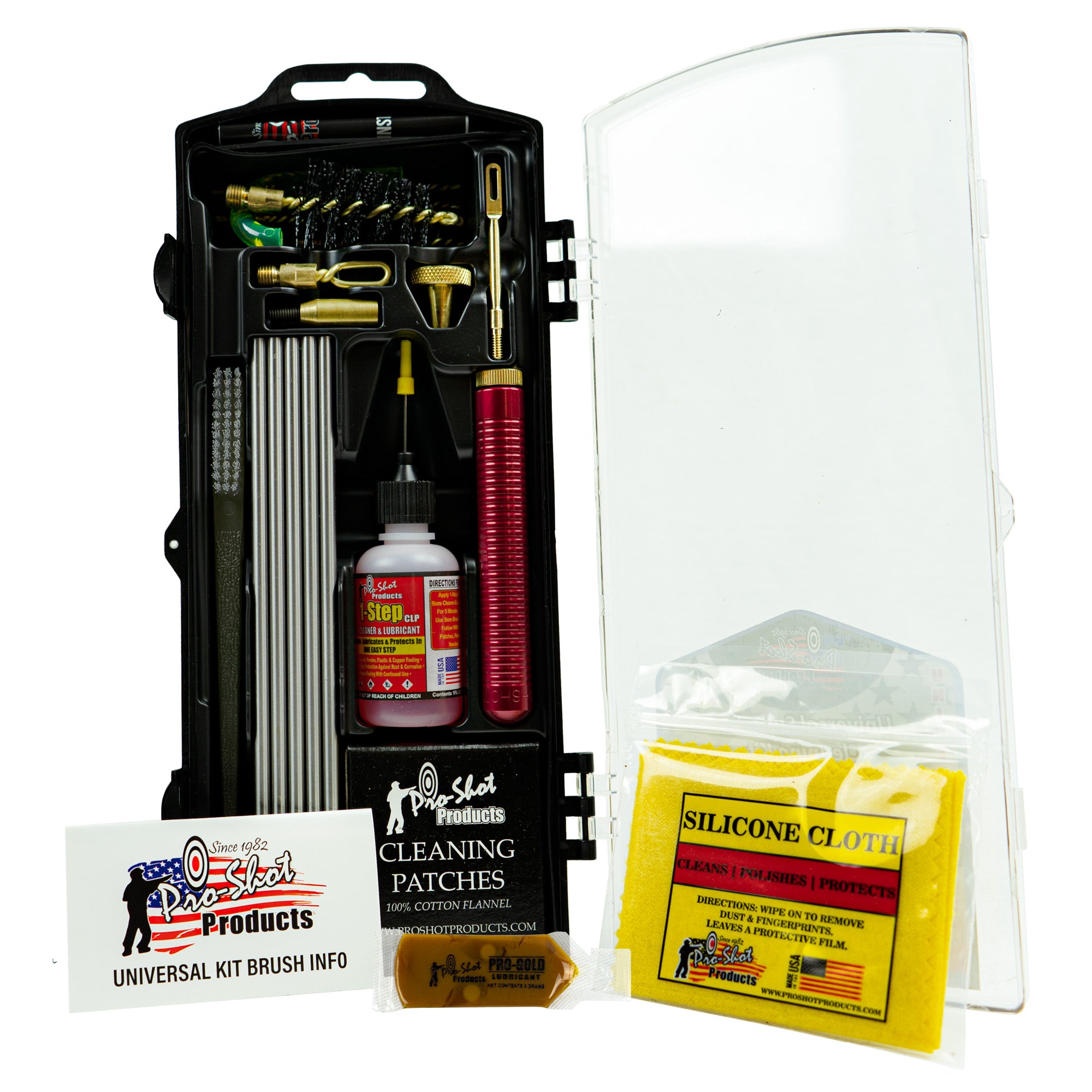 Pro-Shot Products Premium Classic Universal Firearms Cleaning Kit