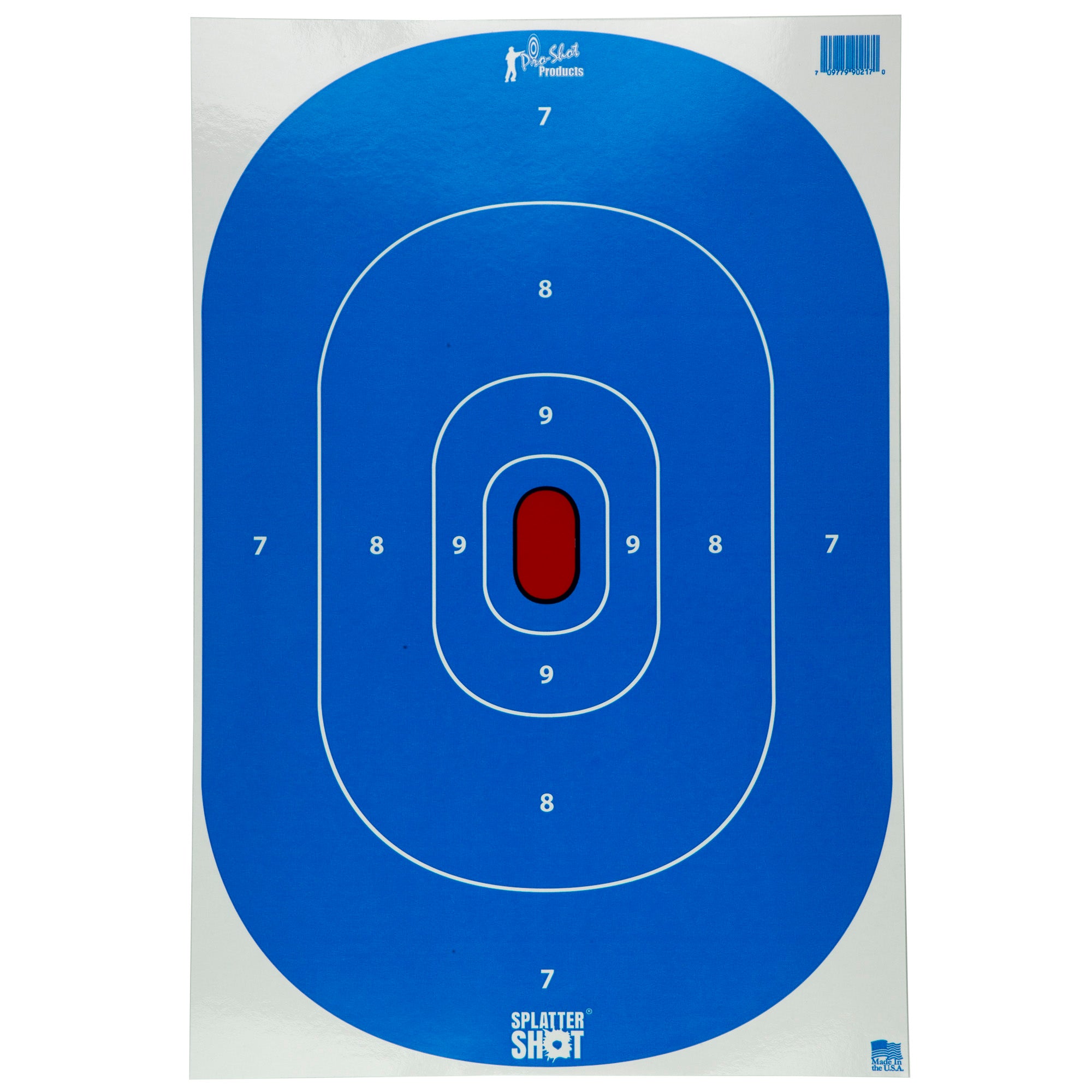 Pro-Shot Products Splatter Shot Target 12x18 Inches Blue 8-Pack