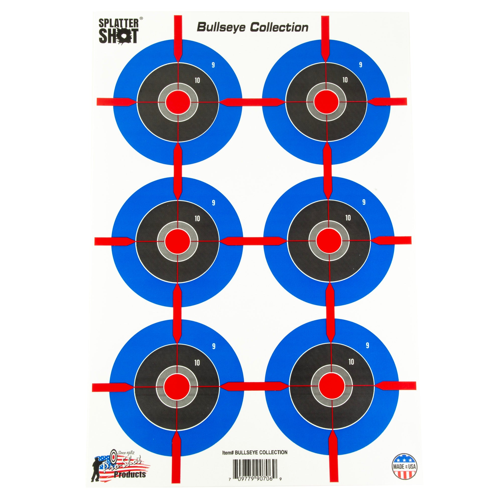 Pro-Shot Products Splatter Shot 12x18 Canvas Panels - Pack of 8