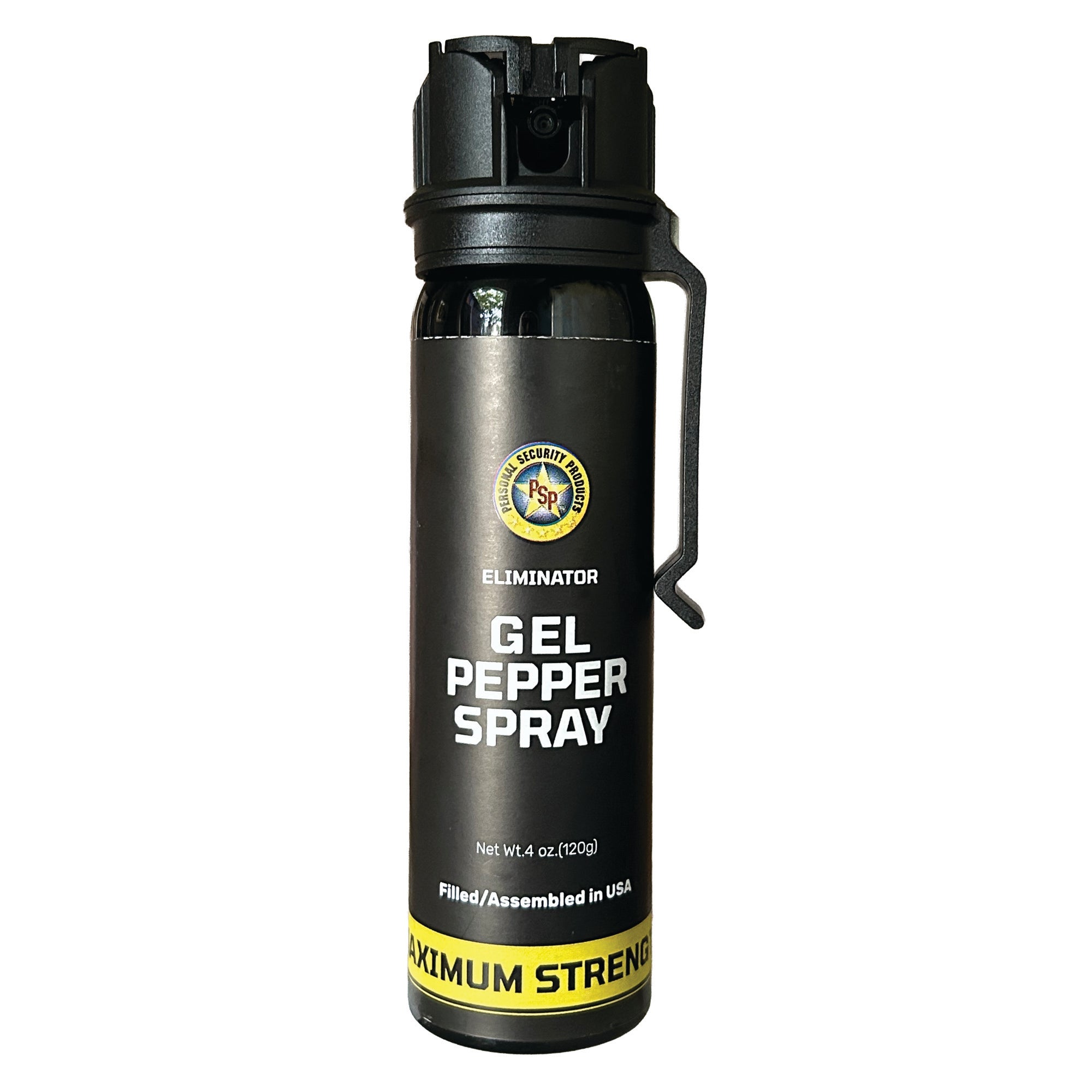 PS Products Eliminator Pepper Gel 4oz - Self-Defense Pepper Spray in Aerosol Can
