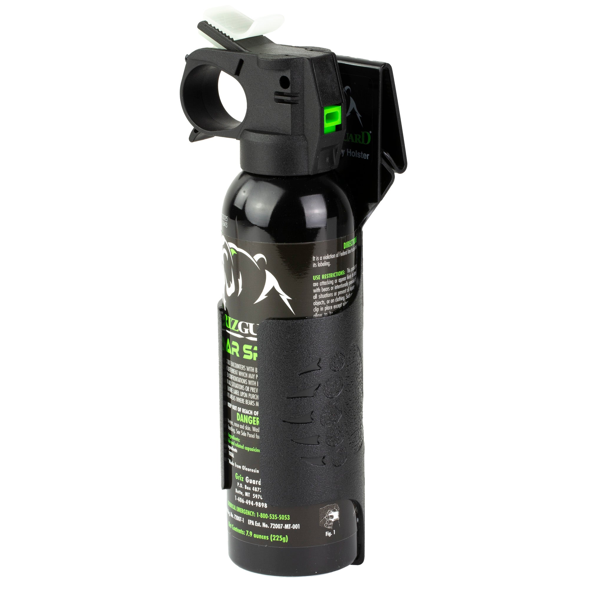 PS Products Griz Guard Pepper Spray 7.9 oz with Holster