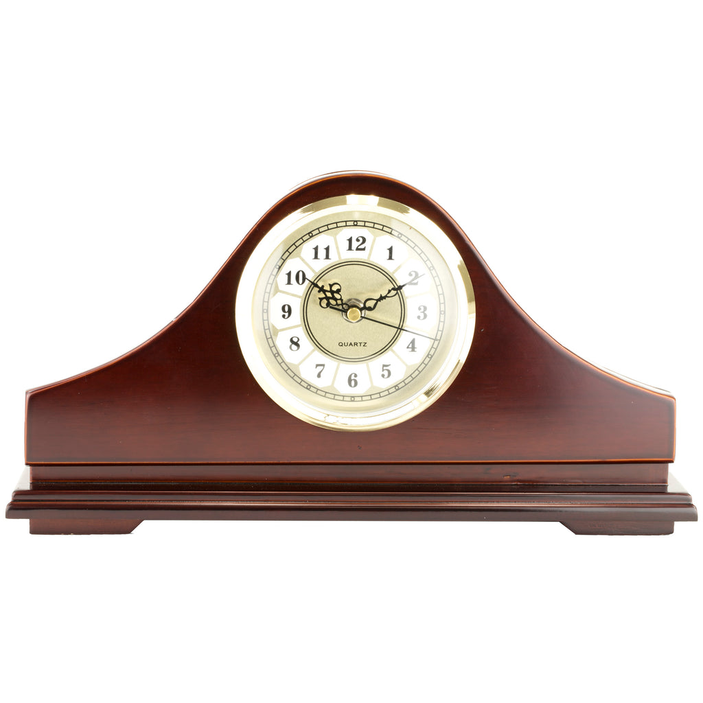 PS Products Gun Concealment Mantle Clock with Mahogany Finish – Part MGC
