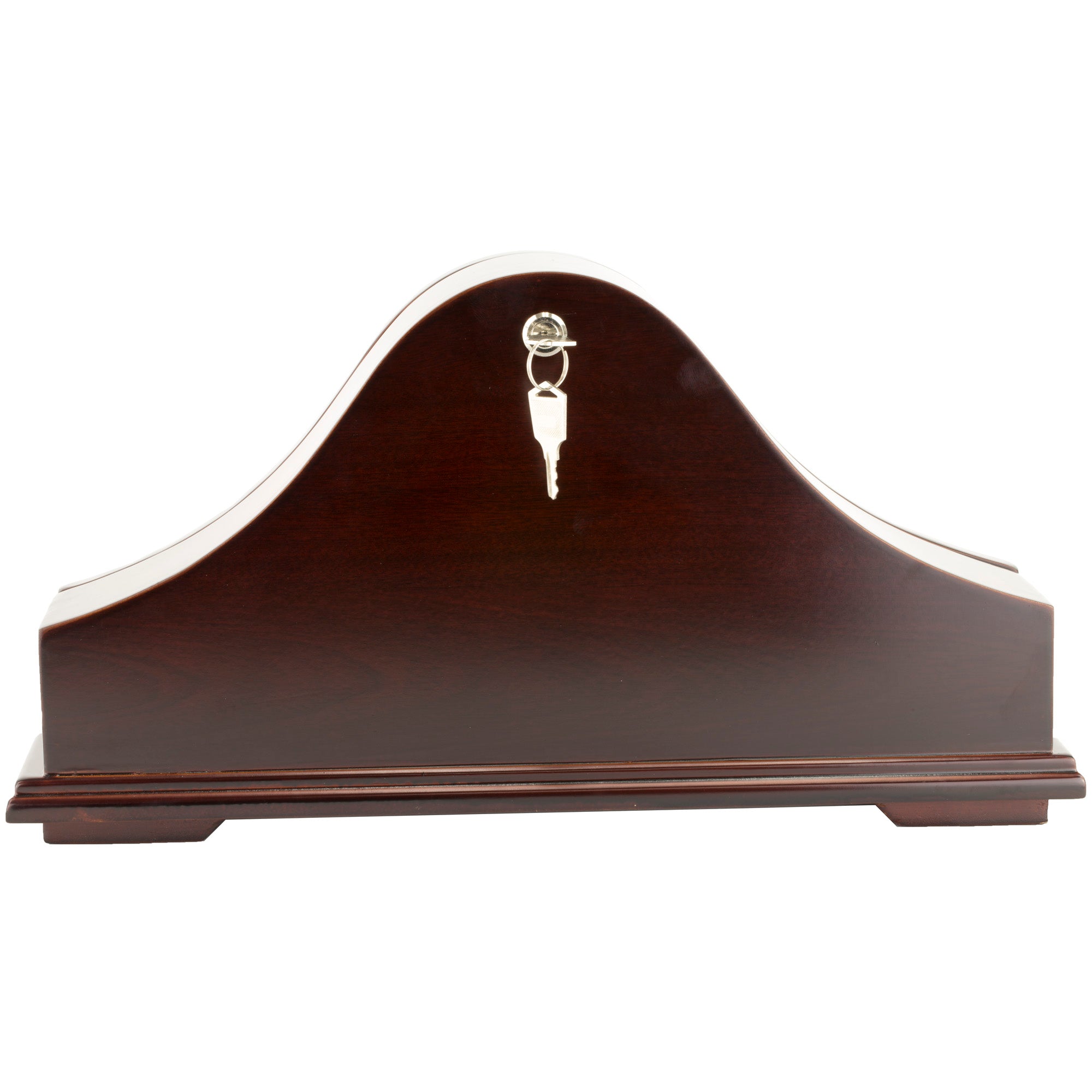 PS Products Gun Concealment Mantle Clock with Mahogany Finish – Part MGC