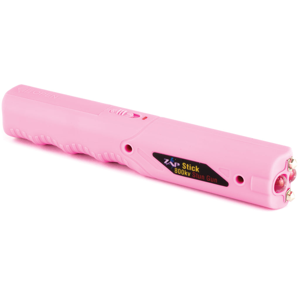 PS Products ZAP STK800FPK Pink Stun Gun with Light and Personal Safety Features
