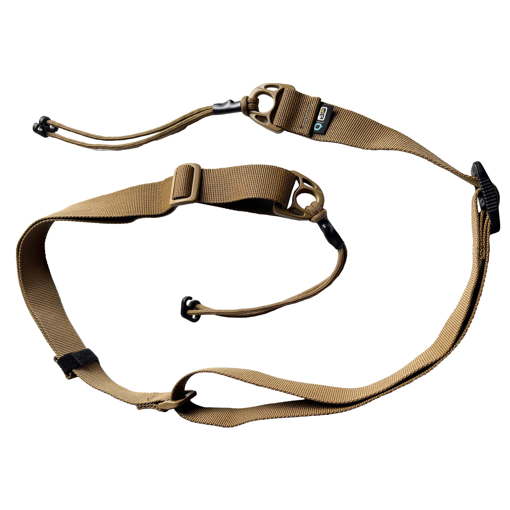 Q Q G-Sling Flat Dark Earth – Lightweight Tactical Sling with Sling Devils