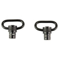Quake Claw QD Steel Flush Cup 2-Pack - Swivel Mount in Black