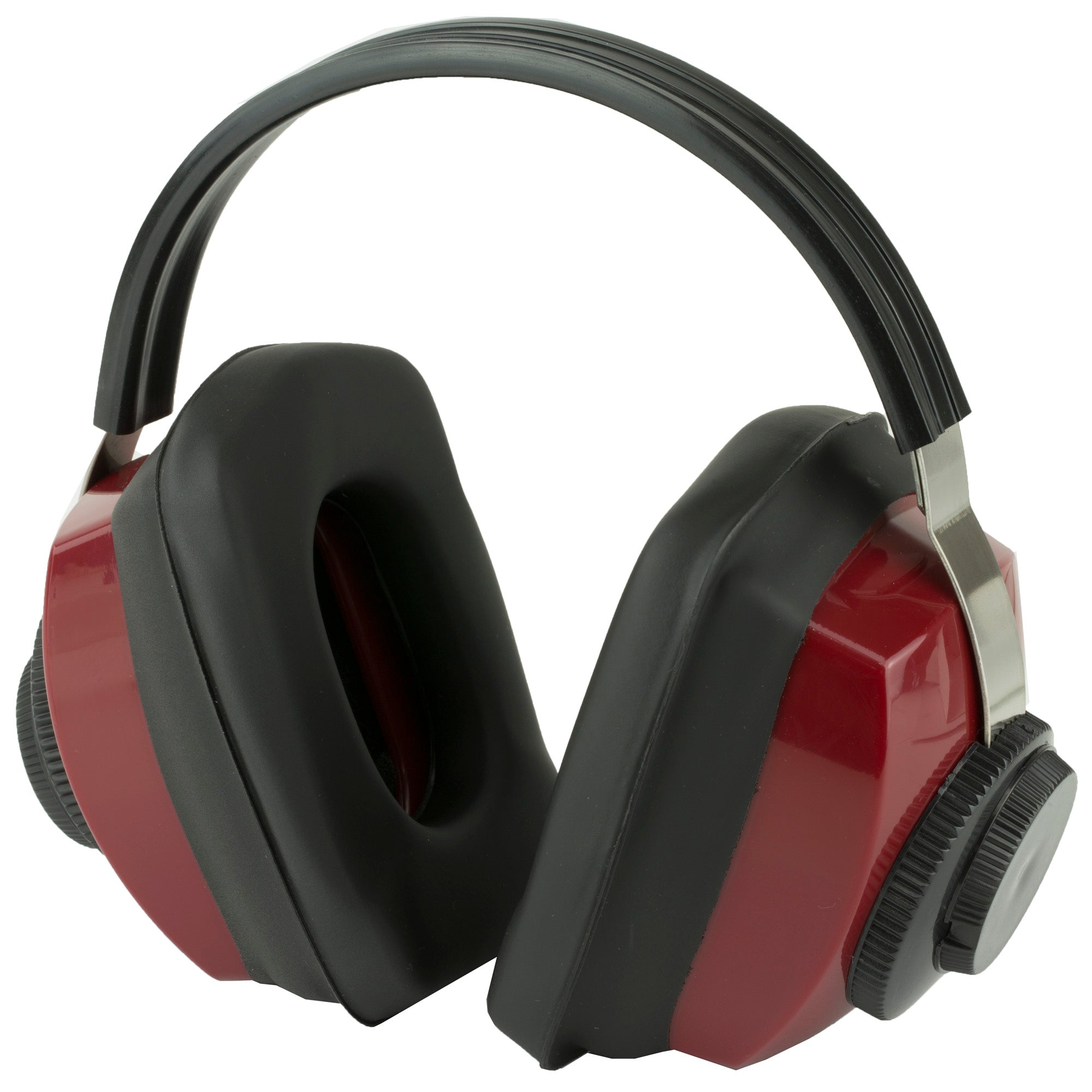 Radians Competitor Earmuff Model CP0300CS - Red Plastic Safety Ear Protection