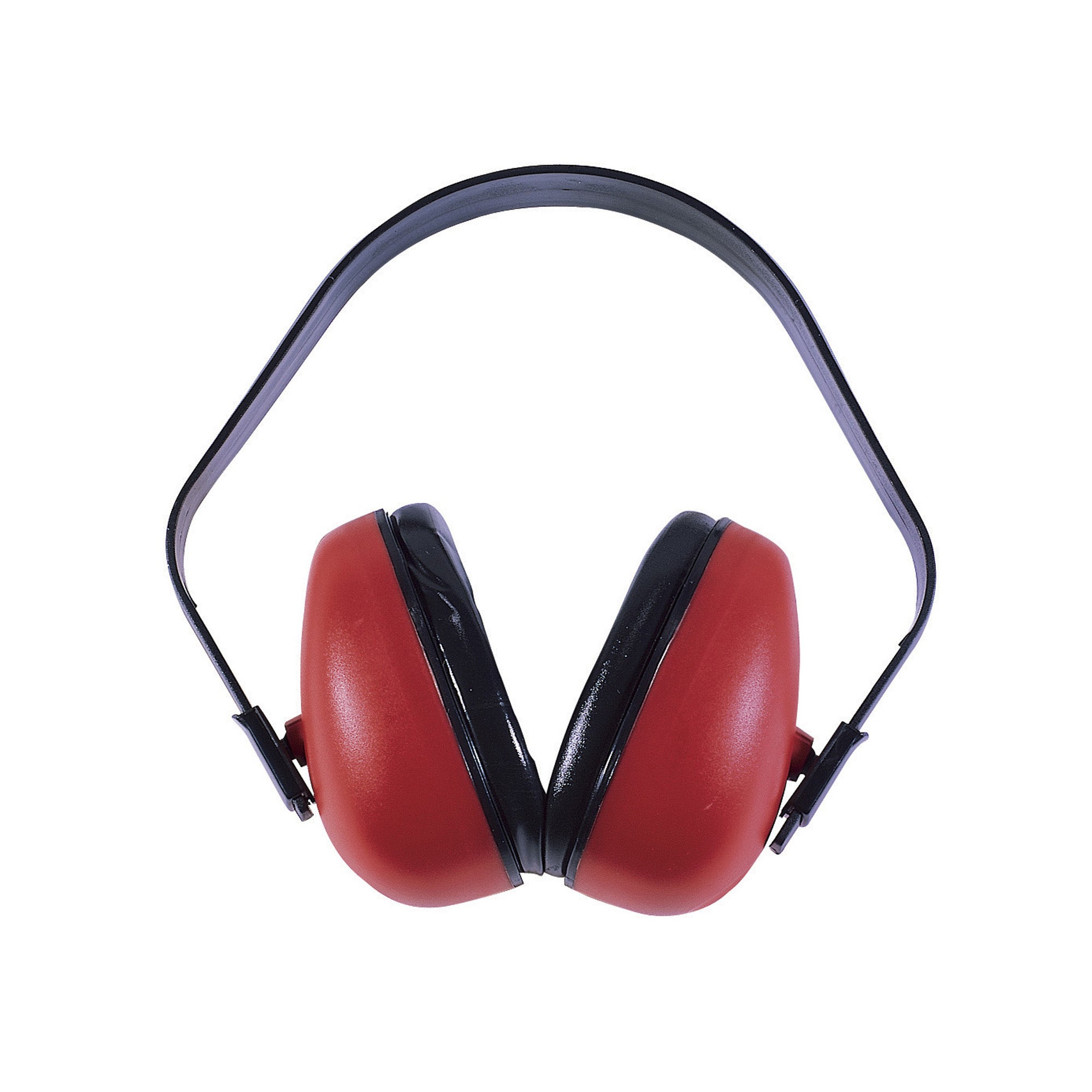 Radians Def-Guard Earmuffs NRR 23, Red Plastic Hearing Protection