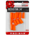 Radians FP8000BP Resistor Foam Ear Plugs - Orange, 6 Pairs