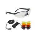 Radians T-85 Protective Safety Glasses with 5 Interchangeable Lens Colors