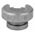 RCBS Shell Holder # 6 - Precision Steel Case Support for Single-Stage Reloading