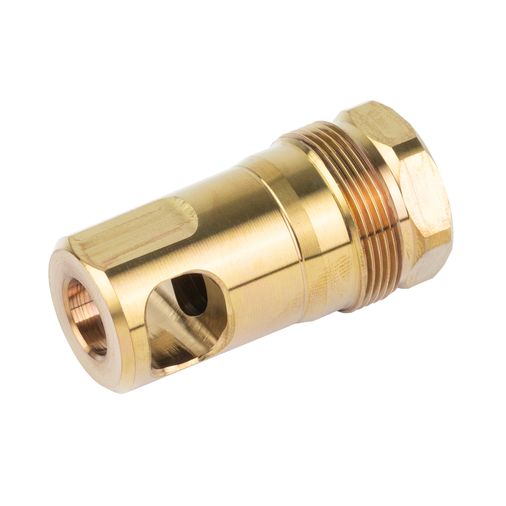 Rearden SPB Muzzle Brake .375 Caliber 5/8x24 Threads - Gold Finish