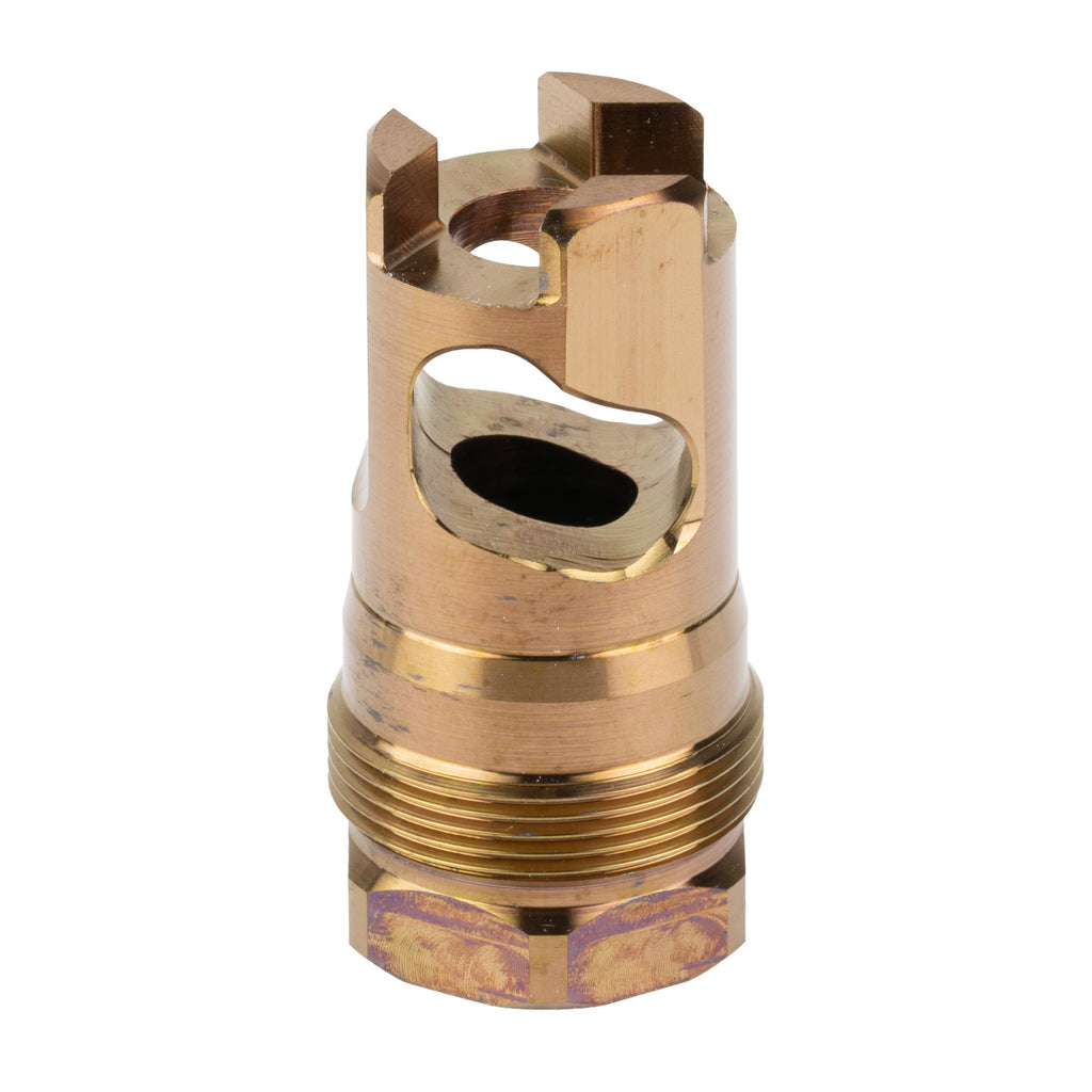 Rearden RPB Muzzle Brake .375 Caliber 5/8x24 Thread Gold Finish