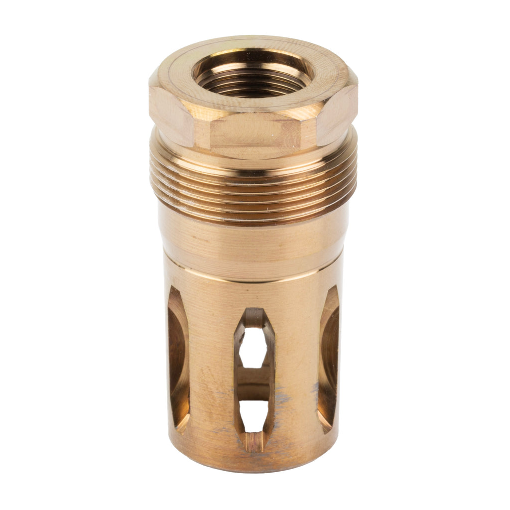 Rearden R2S Flash Hider 1/2-28 Thread Gold Finish