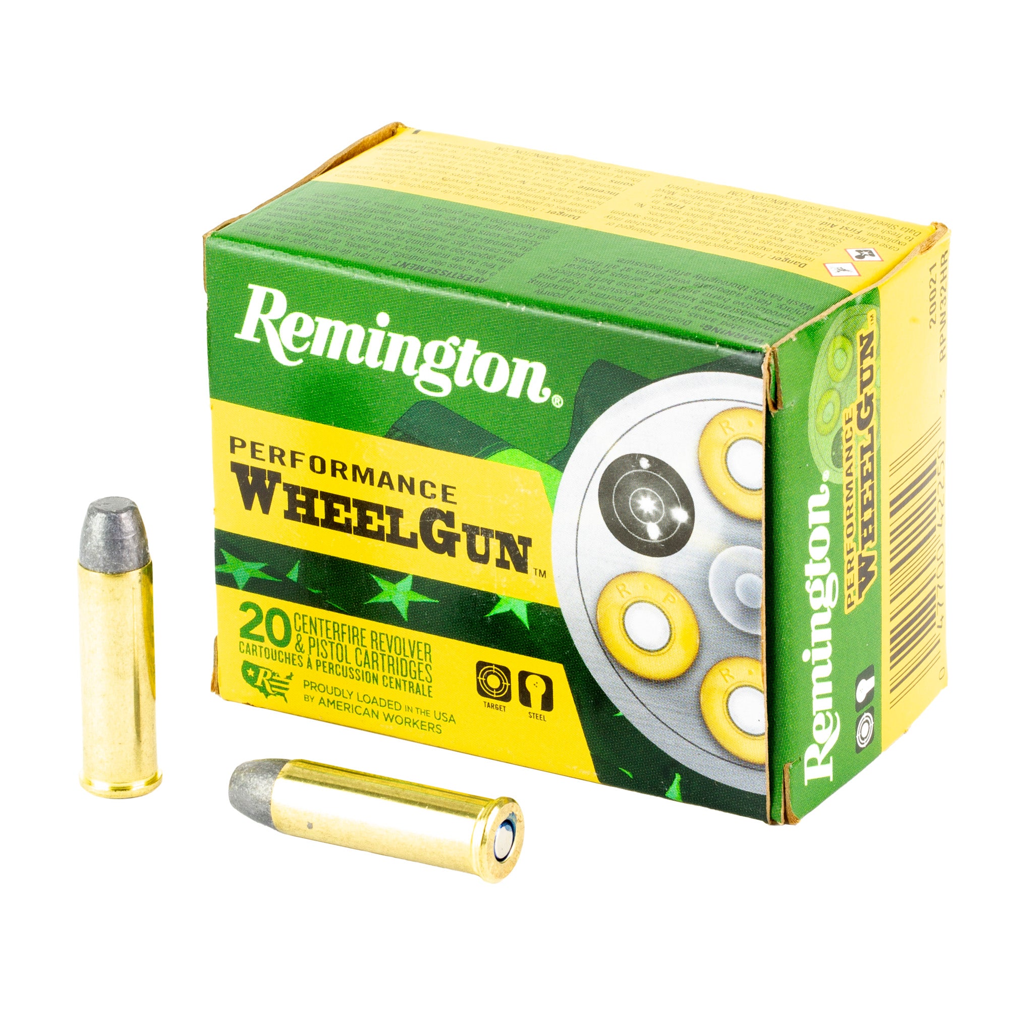 Remington Performance Wheelgun .32 H&R Magnum 95-Grain Semi Wadcutter Hollow Point Ammunition (20021)