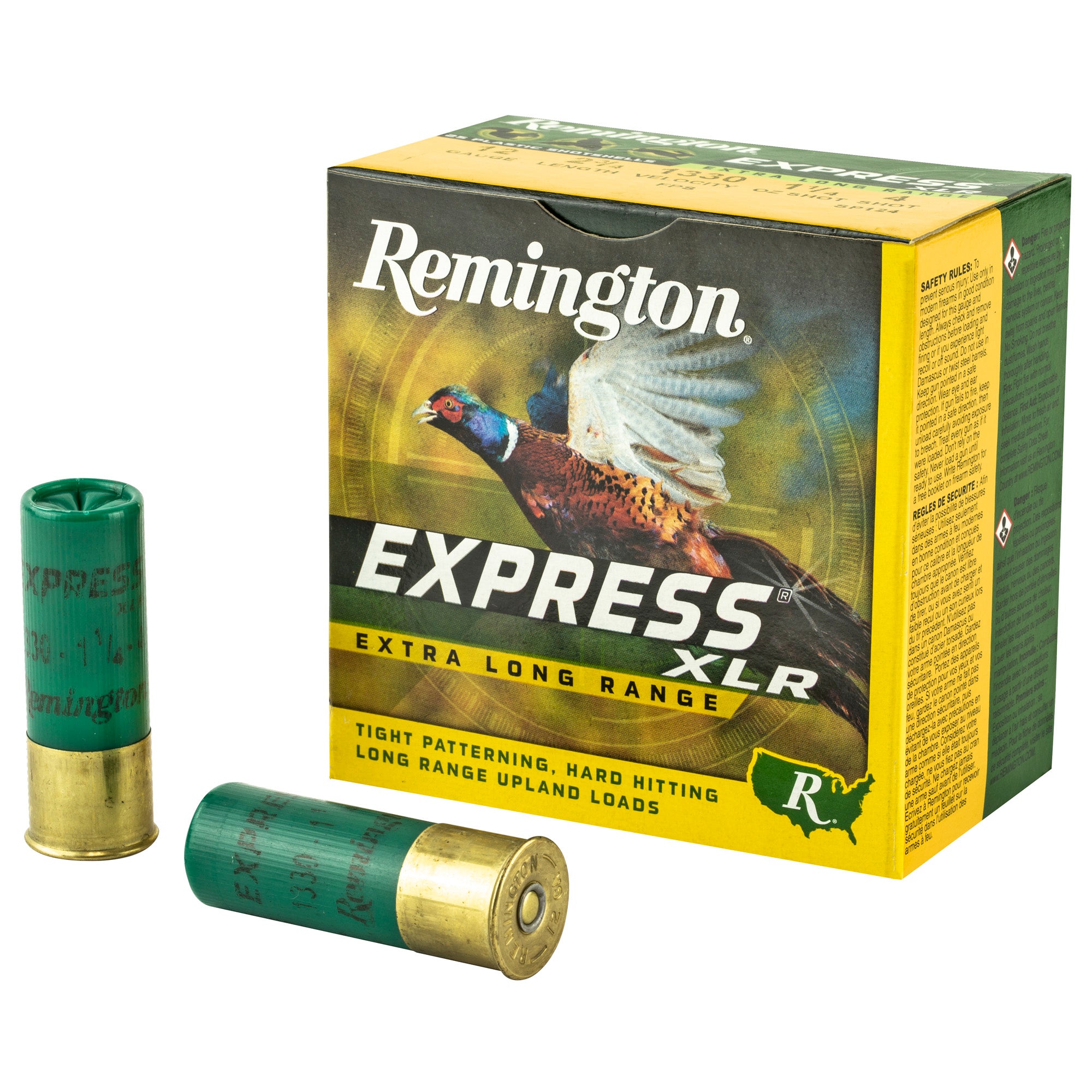 Remington Express Long Range 12 Gauge 2.75-Inch #4 Lead Shot Ammunition - 25 Rounds Box