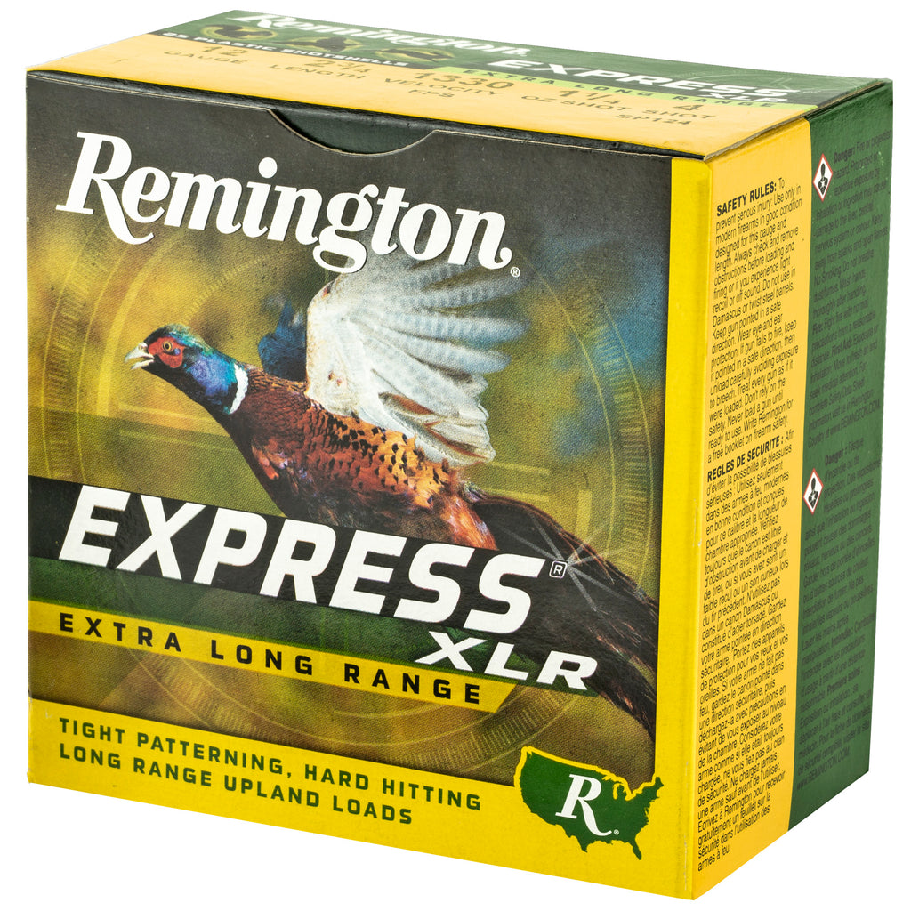 Remington Express Long Range 12 Gauge 2.75-Inch #4 Lead Shot Ammunition - 25 Rounds Box