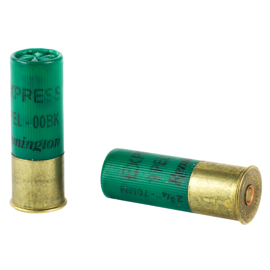 Remington Express Buckshot 12 Gauge 2.75 inch, 00 Buck - 25 Rounds per Box