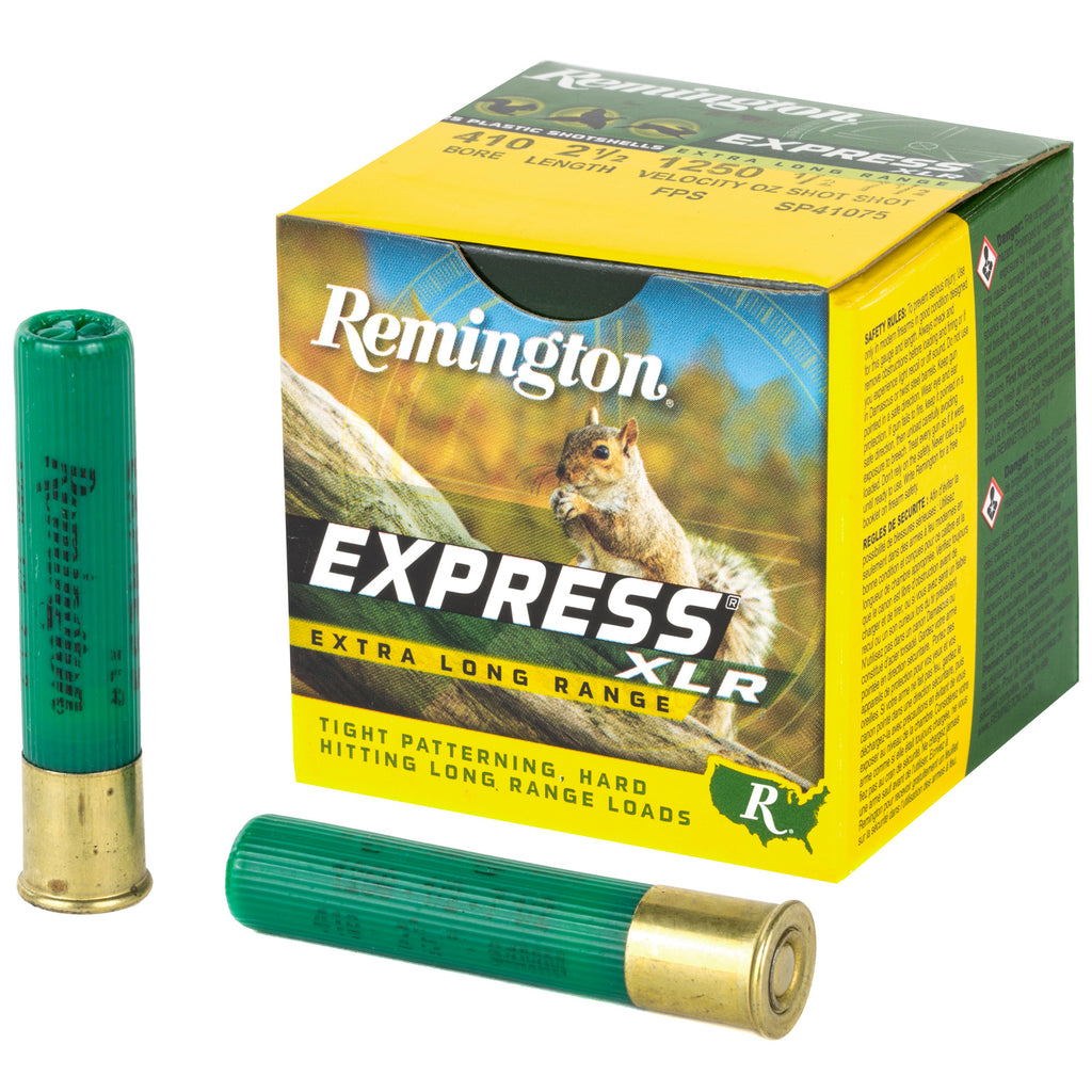 Remington Express Long Range 410 Bore Shotshells - 1/2 oz #7.5 Lead, 25/250