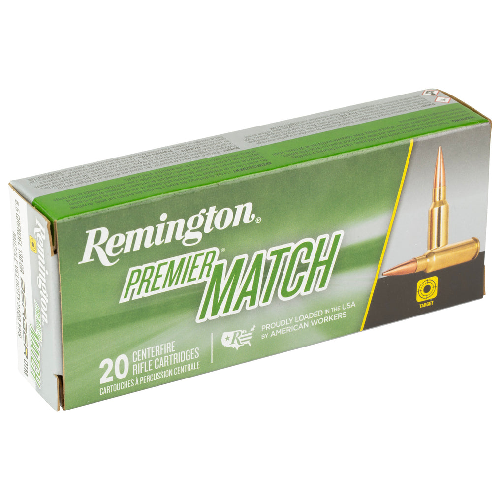 Remington Premier Match 6.5 Grendel 130 Grain Berger OTM Ammunition - 20 Rounds per Box