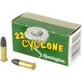 Remington Cyclone .22 LR 36-Grain Hollow Point Ammunition, 50 Rounds per Box