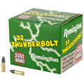 Remington Thunderbolt .22 LR 40-Grain Round Nose Ammunition – 500 Rounds per Box