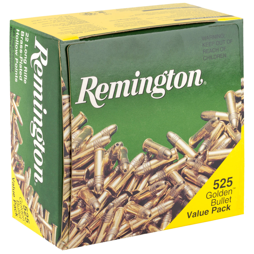 Remington Rimfire 22 LR Hollow Point Bullets - 36 Grain, 525 Rounds