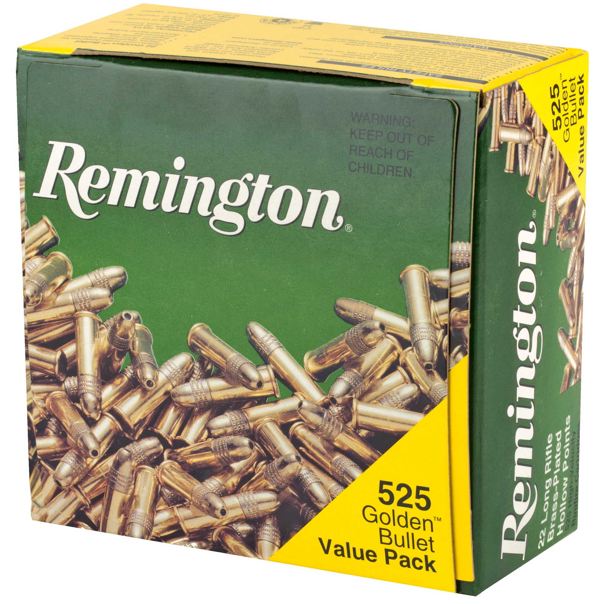 Remington Rimfire 22 LR Hollow Point Bullets - 36 Grain, 525 Rounds
