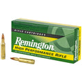 Remington High Performance Rifle Ammunition 222 Remington 50 Grain Pointed Soft Point (20 Rounds)