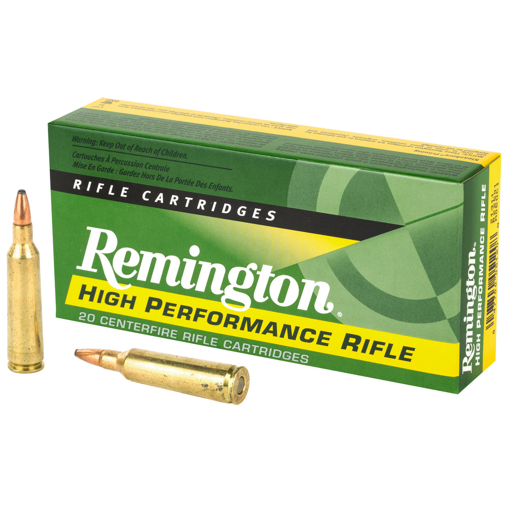 Remington Core Lokt 22-250 Remington 55-Grain Pointed Soft Point Ammunition (20 Rounds/Box, 200 Rounds/Case)