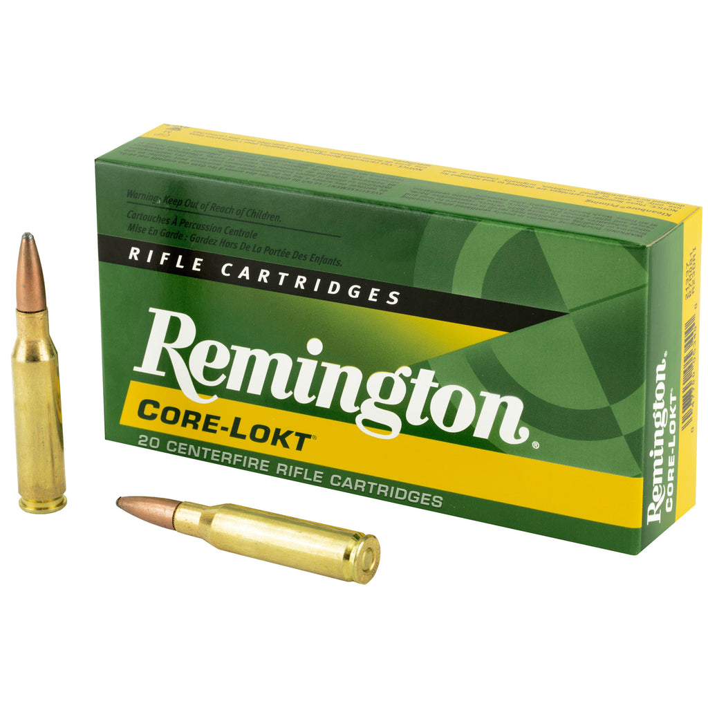 Remington Core-Lokt 7mm-08 140-Grain Pointed Soft Point Ammunition (20 Rounds)