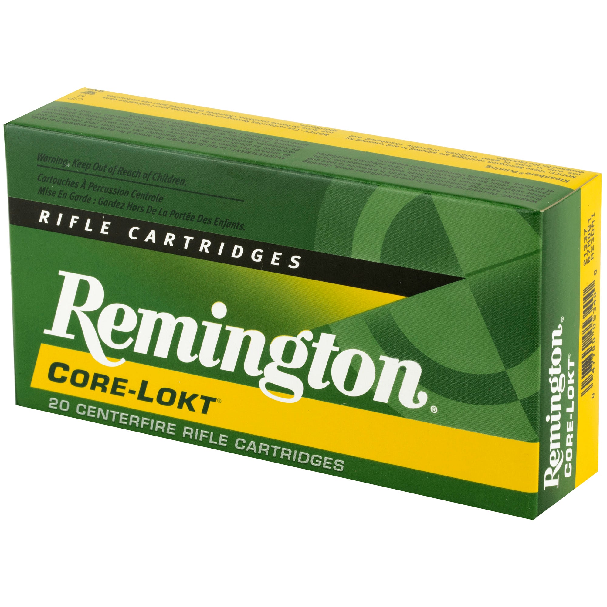 Remington Core-Lokt 7mm-08 140-Grain Pointed Soft Point Ammunition (20 Rounds)