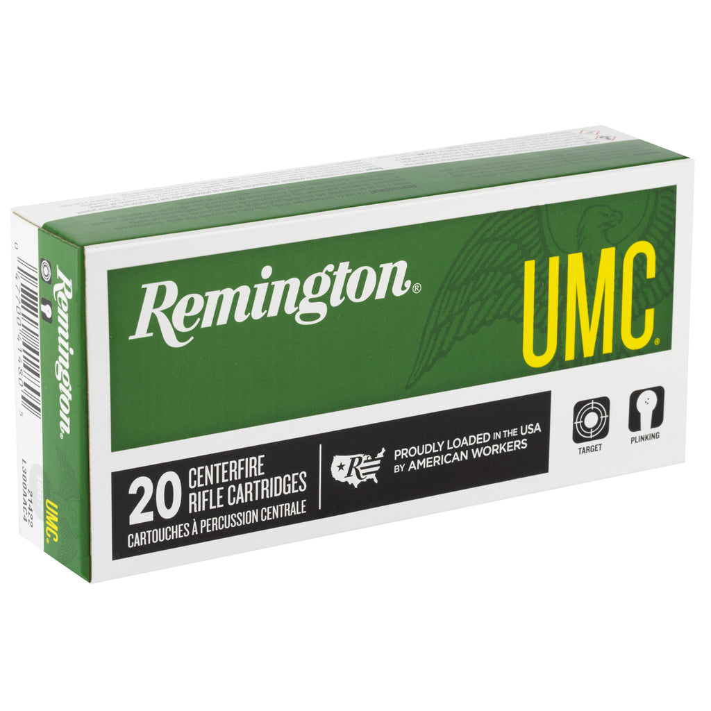 Remington UMC 300 Blackout 220 Grain Open Tip Flat Base Rifle Ammunition - 20 Rounds Per Box