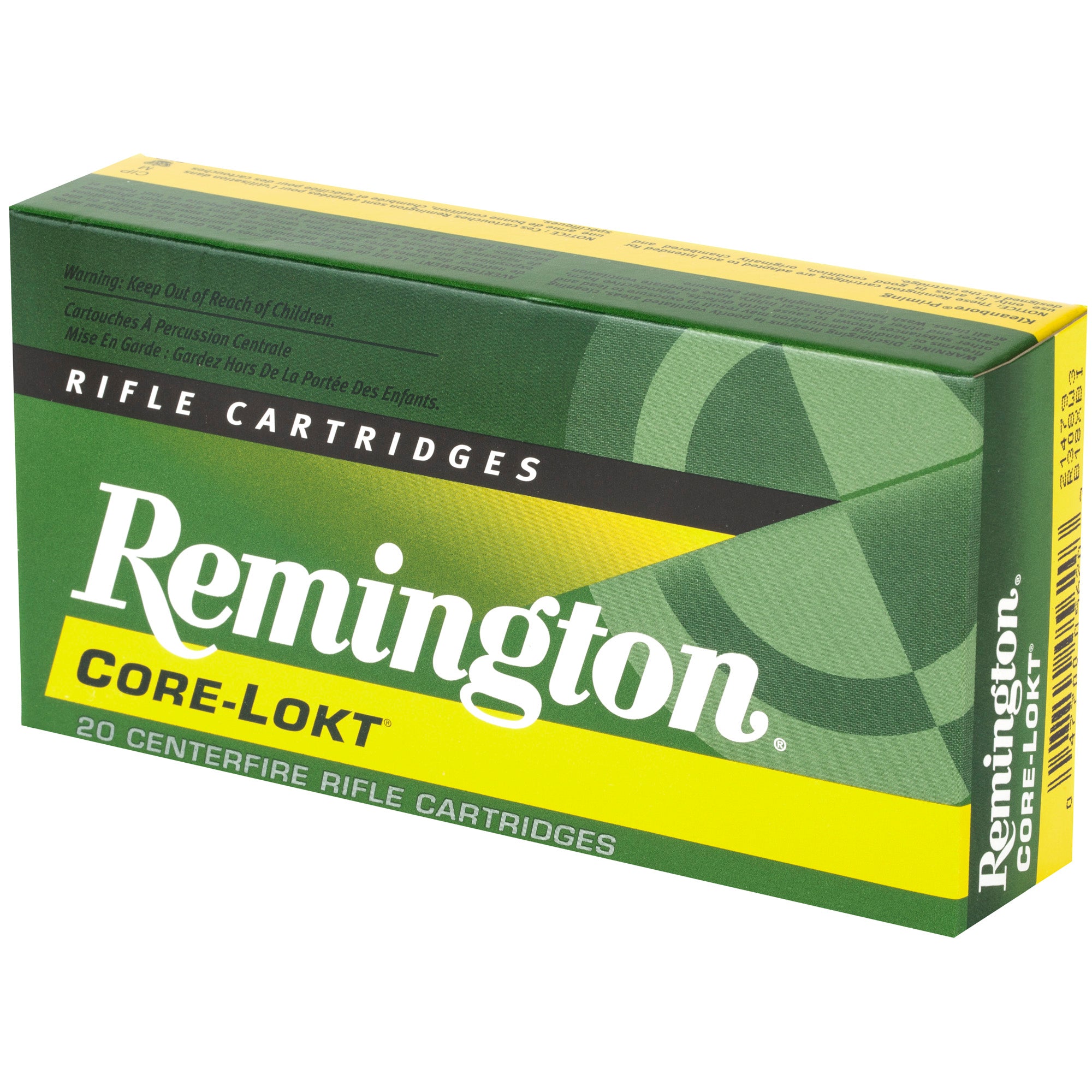 Remington Core-Lokt .308 Winchester 180 Grain Pointed Soft Point Ammunition (20 Rounds per Box)