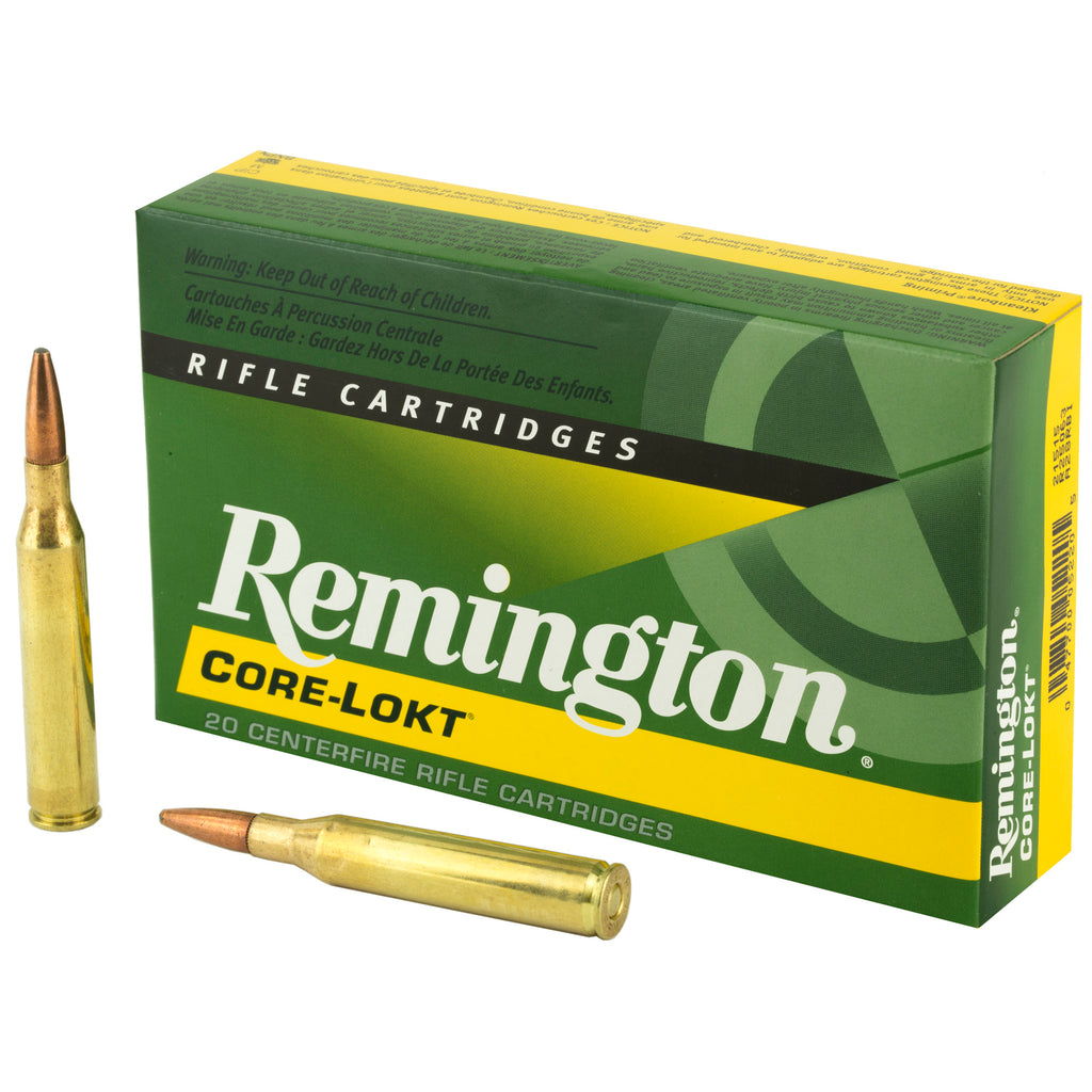 Remington Core-Lokt 25-06 Remington 120-Grain Pointed Soft Point Ammunition (20 Rounds per Box)