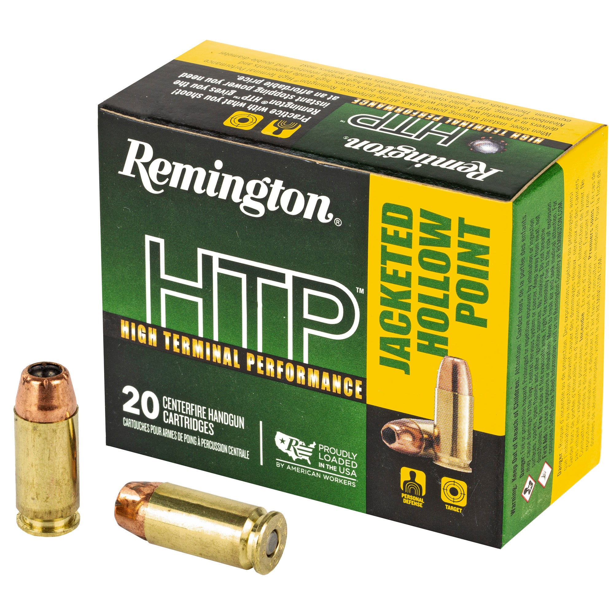 Remington High Terminal Performance 40 S&W 180-Grain Hollow Point Ammunition