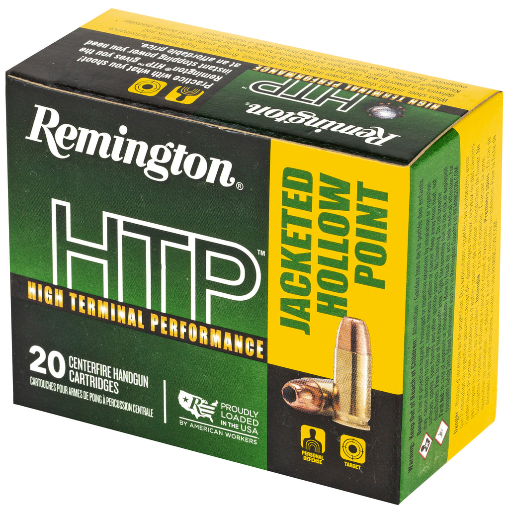 Remington High Terminal Performance 40 S&W 180-Grain Hollow Point Ammunition