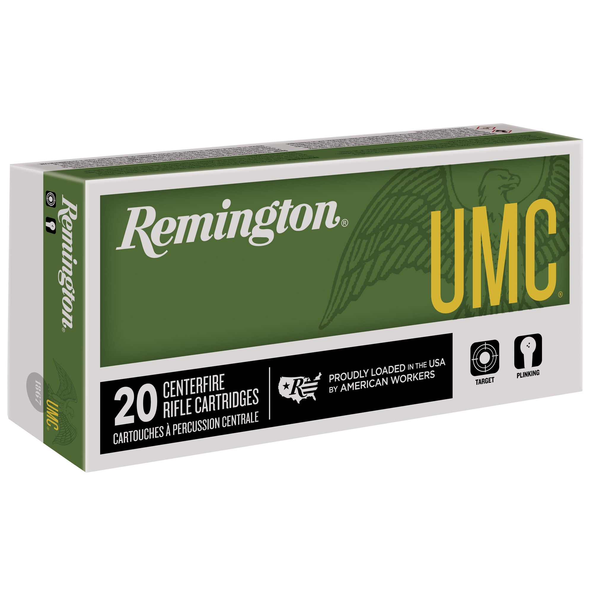 Remington UMC 450 Bushmaster 260 Grain Full Metal Jacket Ammunition - 20 Rounds Per Box