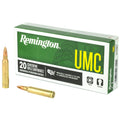 Remington UMC .223 Remington 55 Grain Full Metal Jacket Rifle Ammunition (20 Rounds)