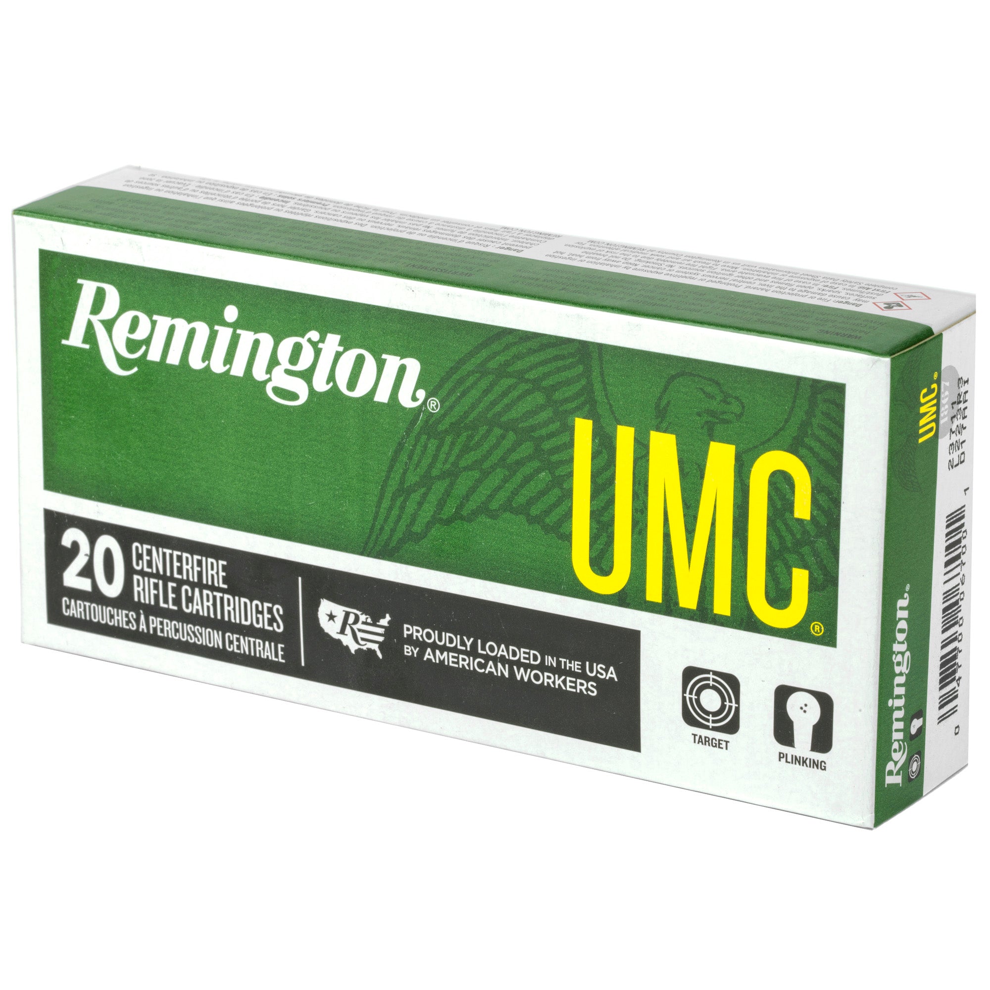 Remington UMC .223 Remington 55 Grain Full Metal Jacket Rifle Ammunition (20 Rounds)