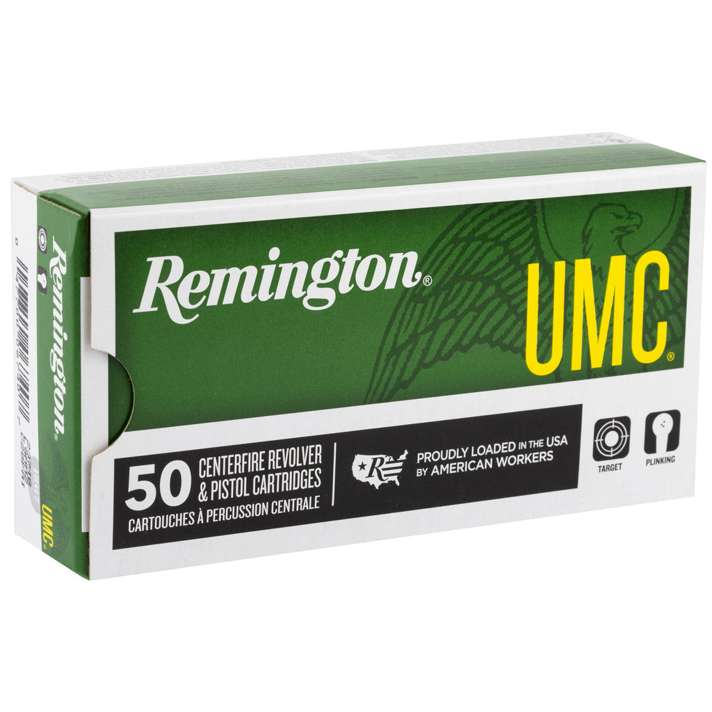 Remington UMC 9mm 124-Grain Full Metal Jacket Ammunition - 50 Rounds per Box