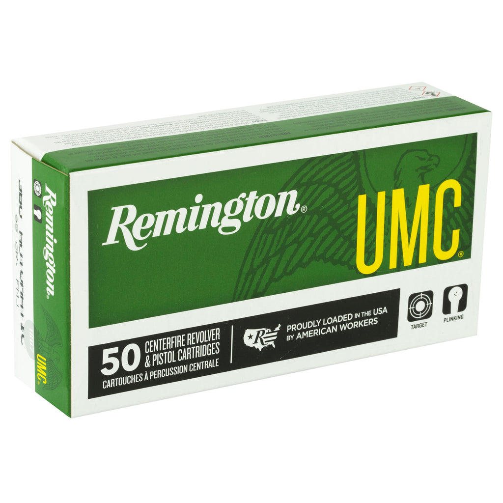 Remington UMC 380 ACP 95-Grain Full Metal Jacket Ammunition, 50 Rounds per Box