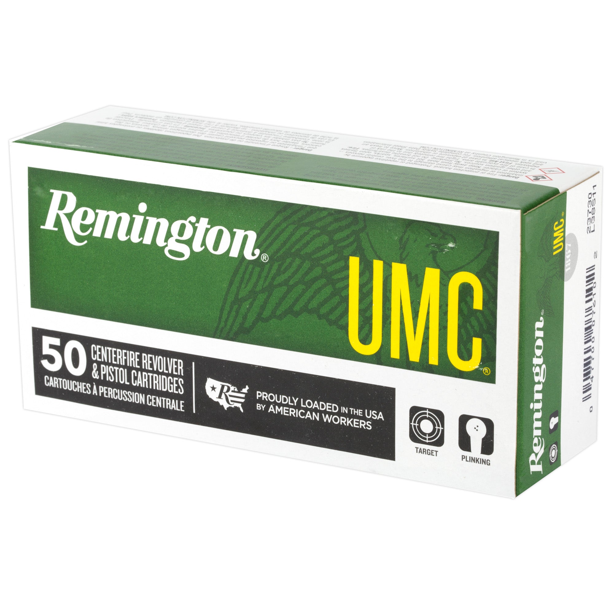 Remington UMC 38 Special 130-Grain Full Metal Jacket Ammunition (50 Rounds/Box)