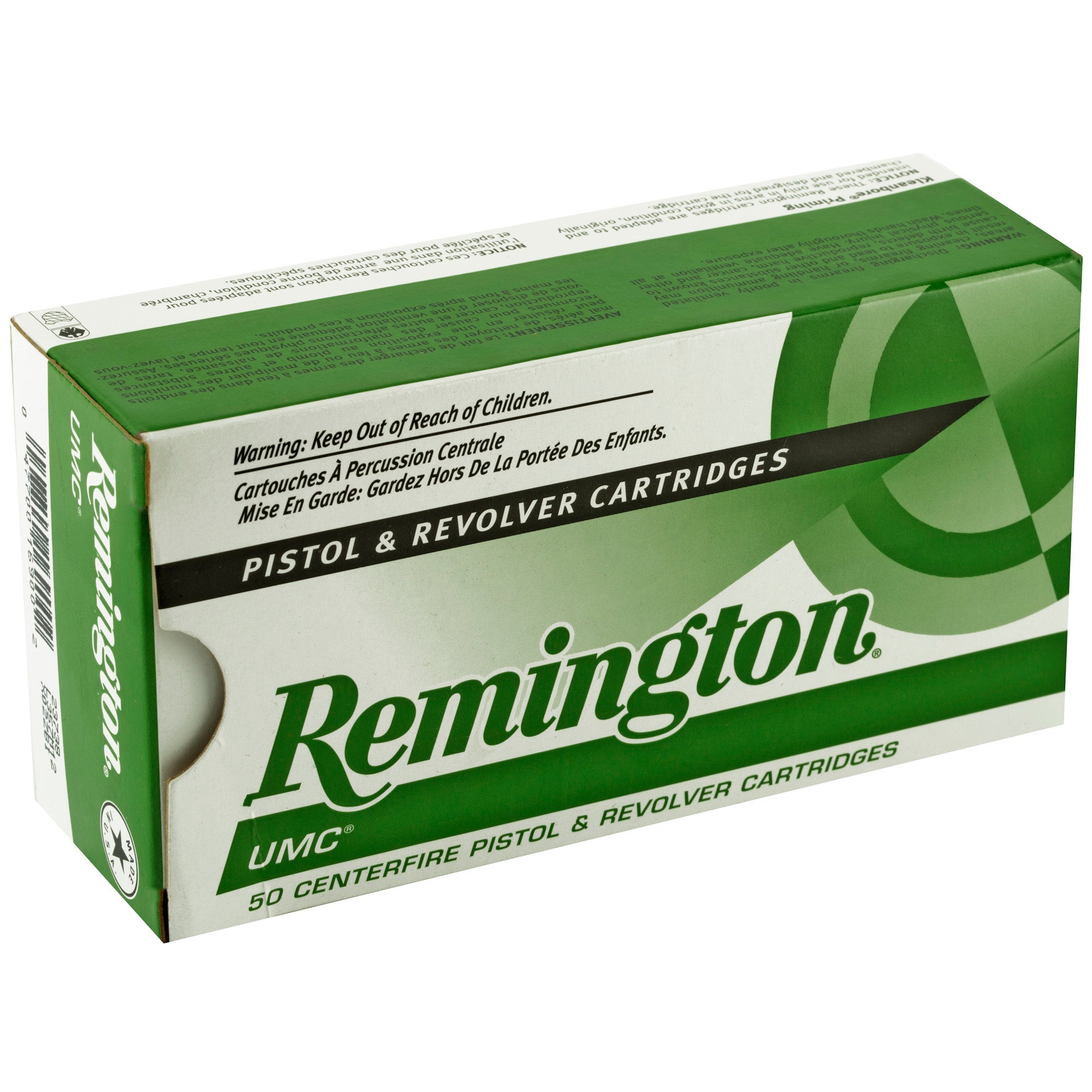 Remington UMC .357 Magnum 125 Grain Jacketed Soft Point Ammunition - 50 Rounds