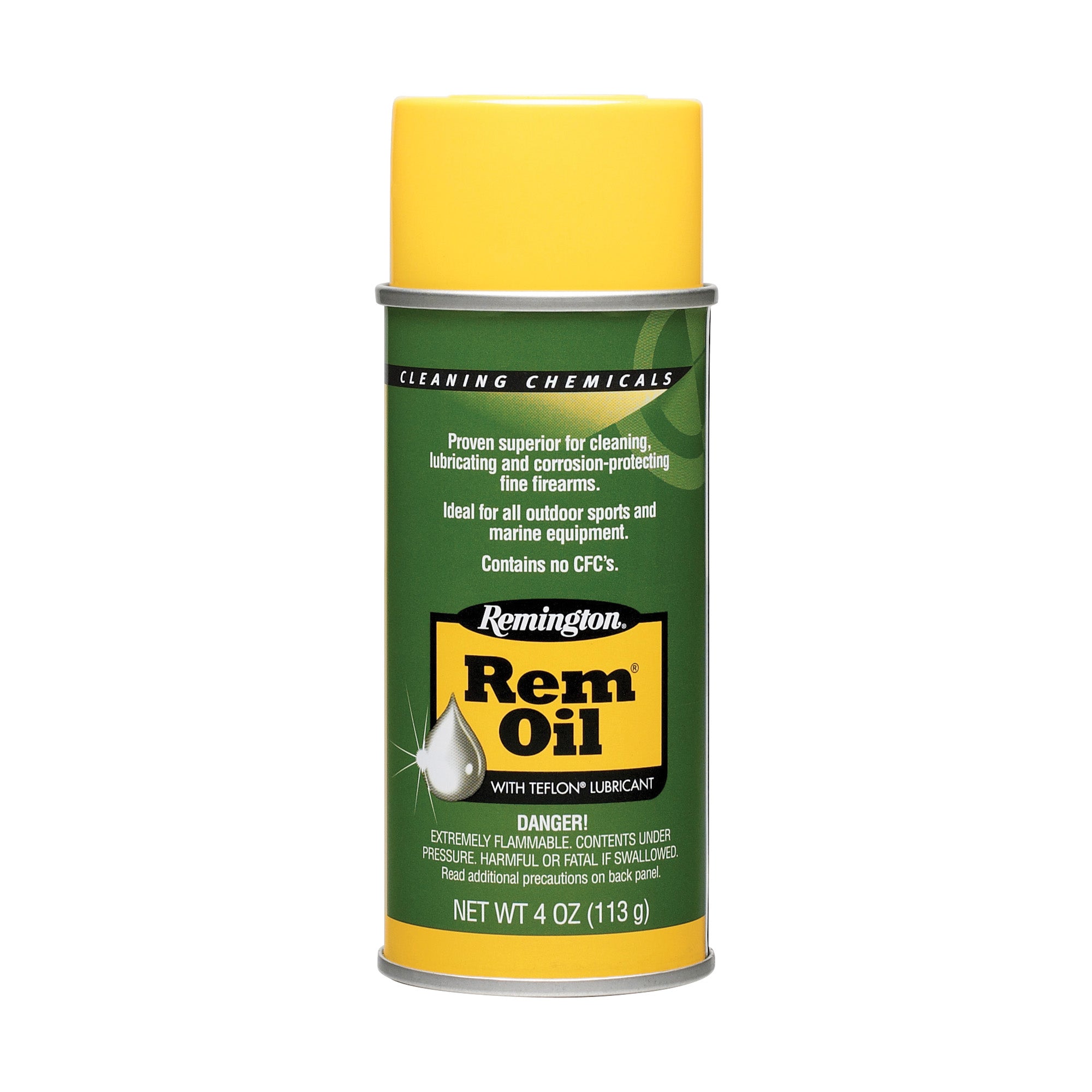 Remington REM-OIL 4 oz. Spray Can - Lubricant and Protectant for Firearms and Equipment