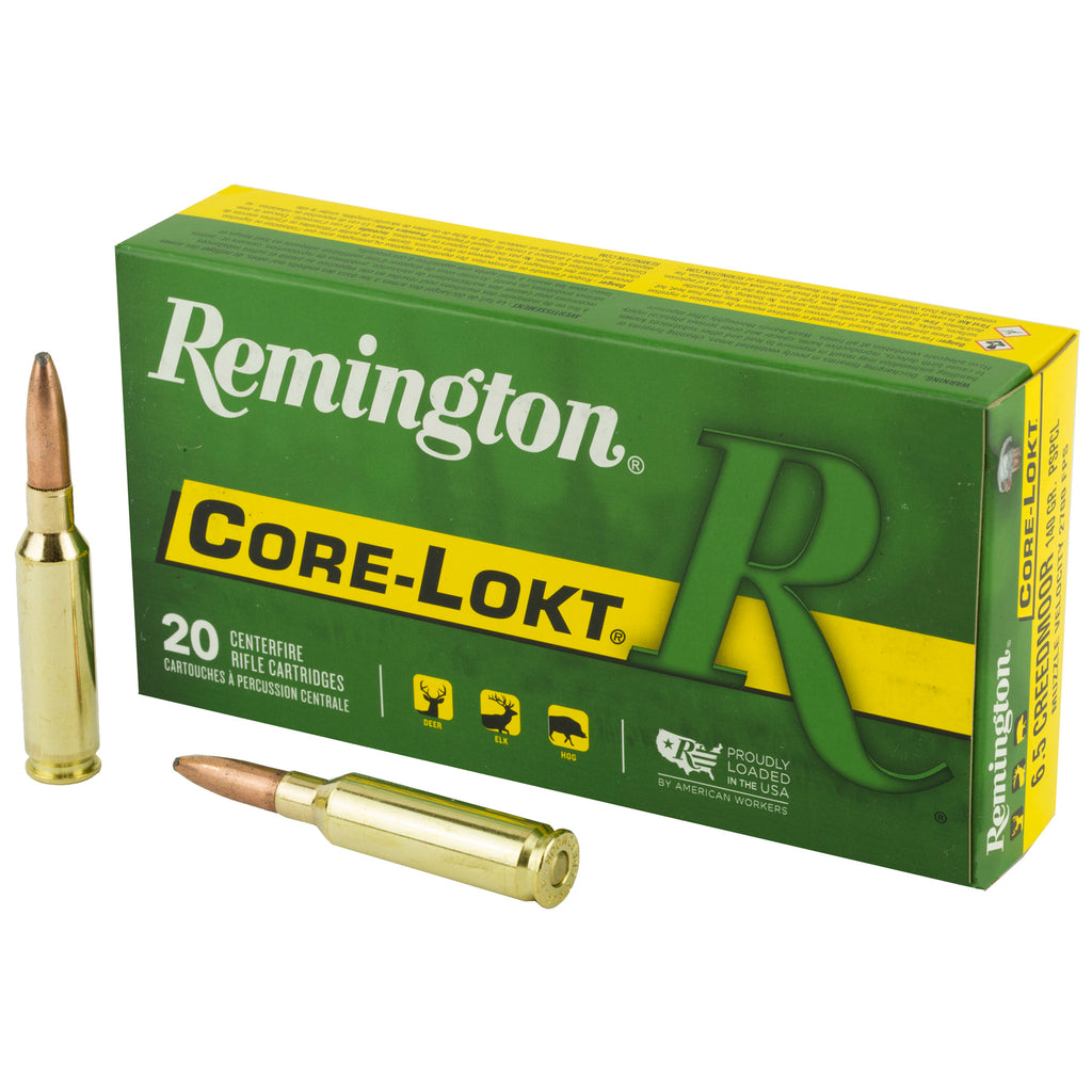 Remington Core-Lokt 6.5 Creedmoor 140 Grain Pointed Soft Point Ammunition (20/200)