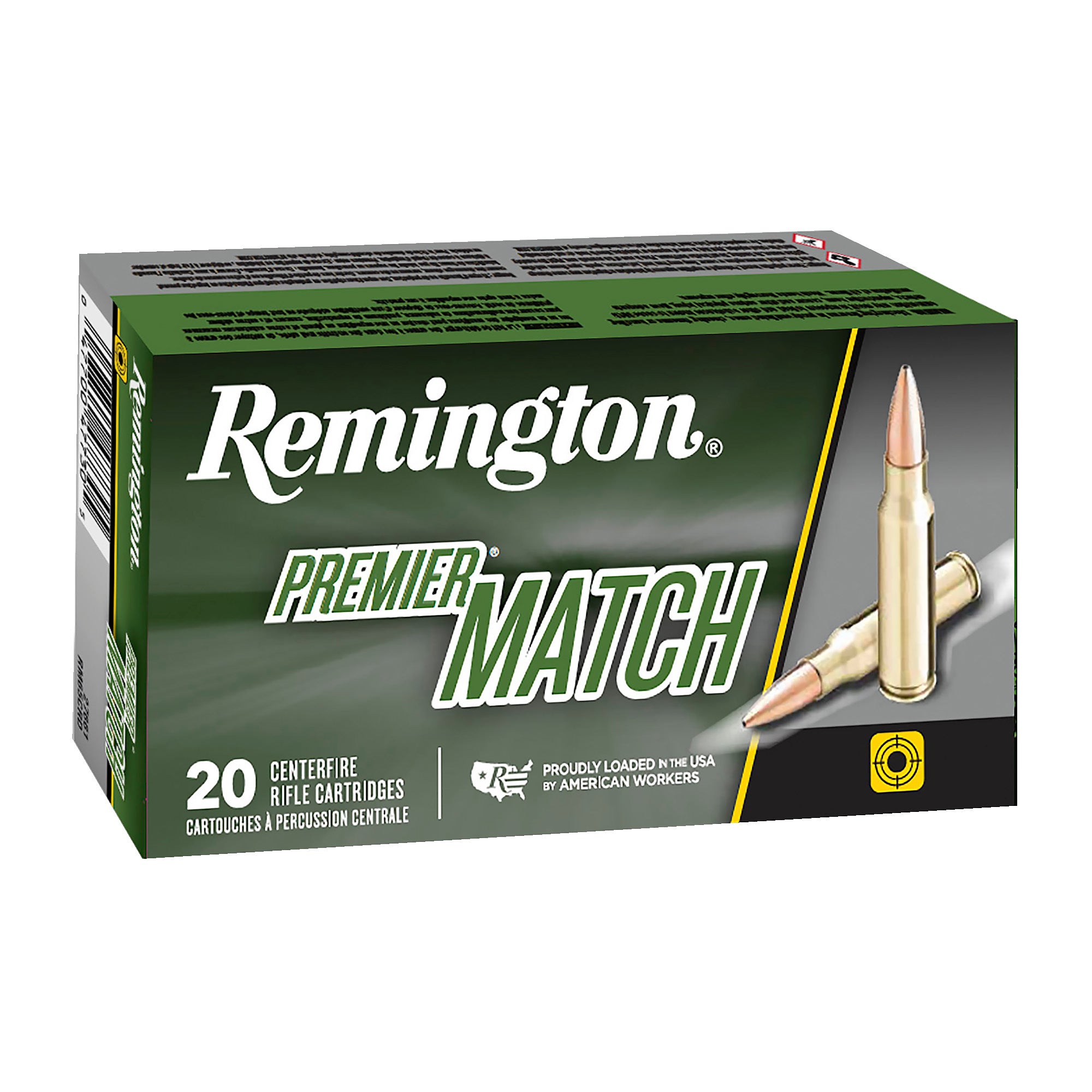 Remington Premier Match 6.5 PRC 140-Grain Open Tip Match Ammunition (20 Rounds)