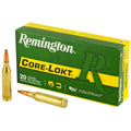 Remington Core-Lokt 243 Winchester 100 Grain Pointed Soft Point Ammunition - Reliable Big Game Hunting Ammo